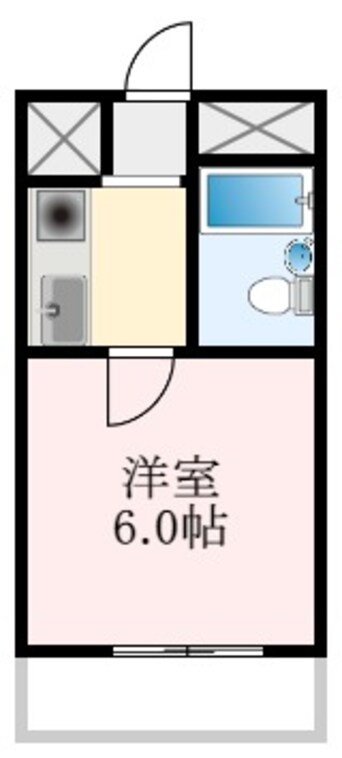 間取図 オンディーヌ