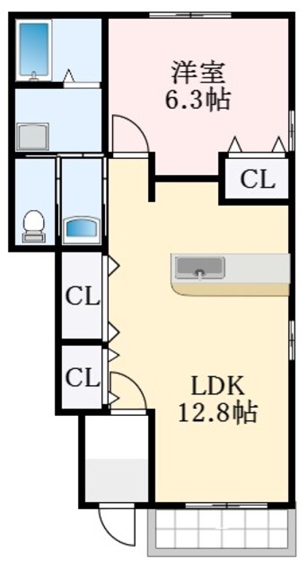 間取図 シェーネエレガンシア