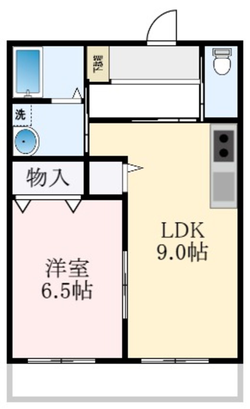 間取図 メゾンClover