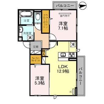 間取図 南海高野線/狭山駅 徒歩8分 2階 1年未満