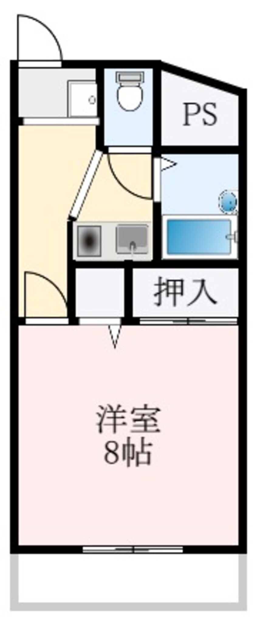 間取図 グリーンヒルハイツ