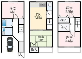 間取図 南海高野線/北野田駅 徒歩15分 築28年