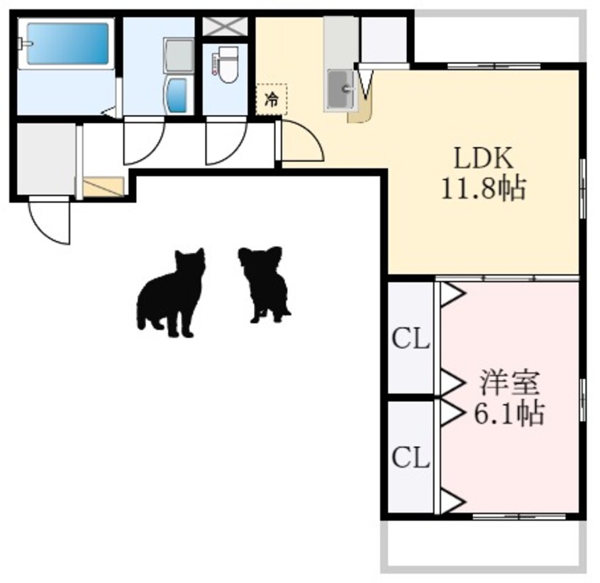 間取図 フォレスト光明池