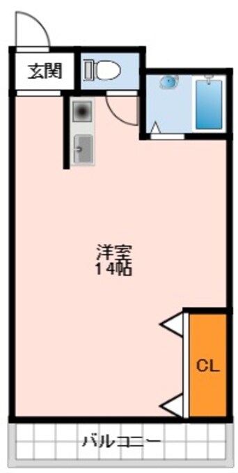 間取図 山本レンターマンション