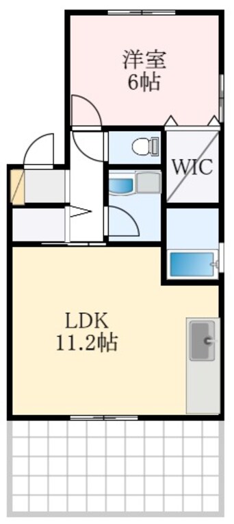 間取図 リビングタウン狭山池公園E棟