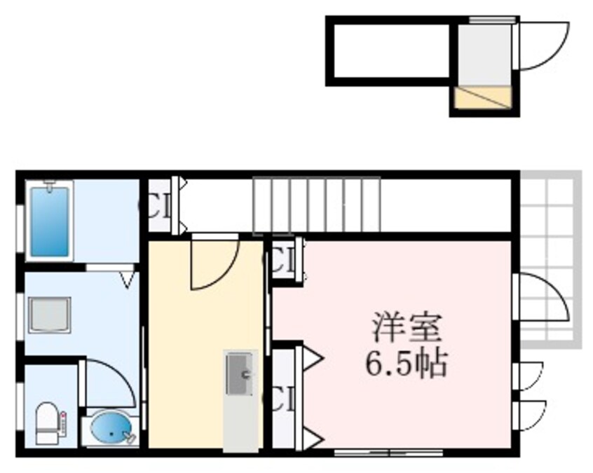 間取図 あんしん+野尻町