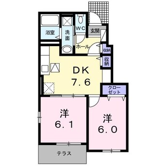 間取図 エレガント ネオ Ⅲ