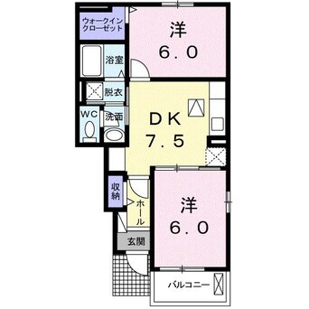 間取図 プリムローズ Ⅳ