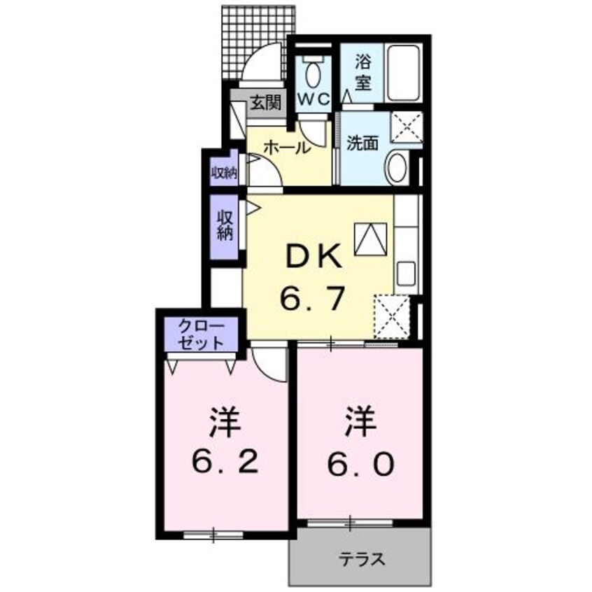 間取図 ラポール