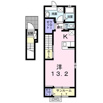 間取図 サニーガーデンⅡ