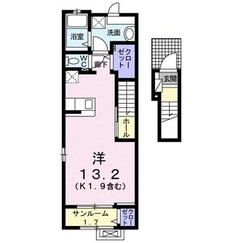 間取図 サニーガーデンⅡ