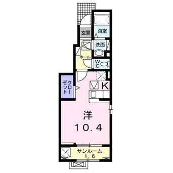 間取図 サニーガーデンⅡ