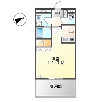 間取図 グレイスシャトー