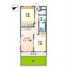 SAN VILLAGE 2LDKの間取り