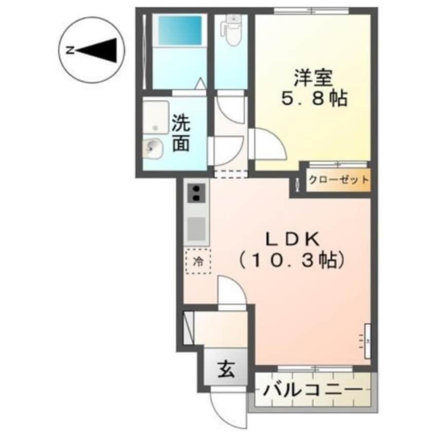 間取図 リヴィエールピア