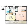 サクシード3 1LDKの間取り