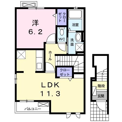 間取り図 ブリーゼ和多田