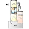 パールハイツⅡ 2LDKの間取り