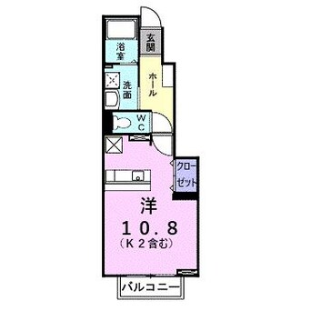 間取図 ライフコート東唐津A