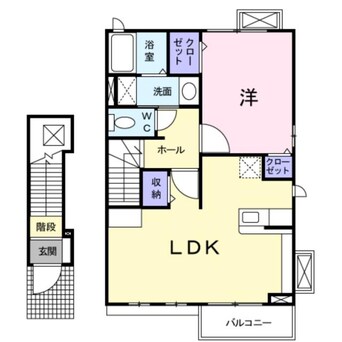 間取図 メビウス鏡Ⅳ番館