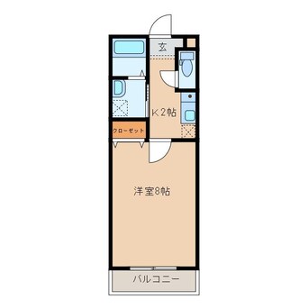 間取図 アイシャイン和多田