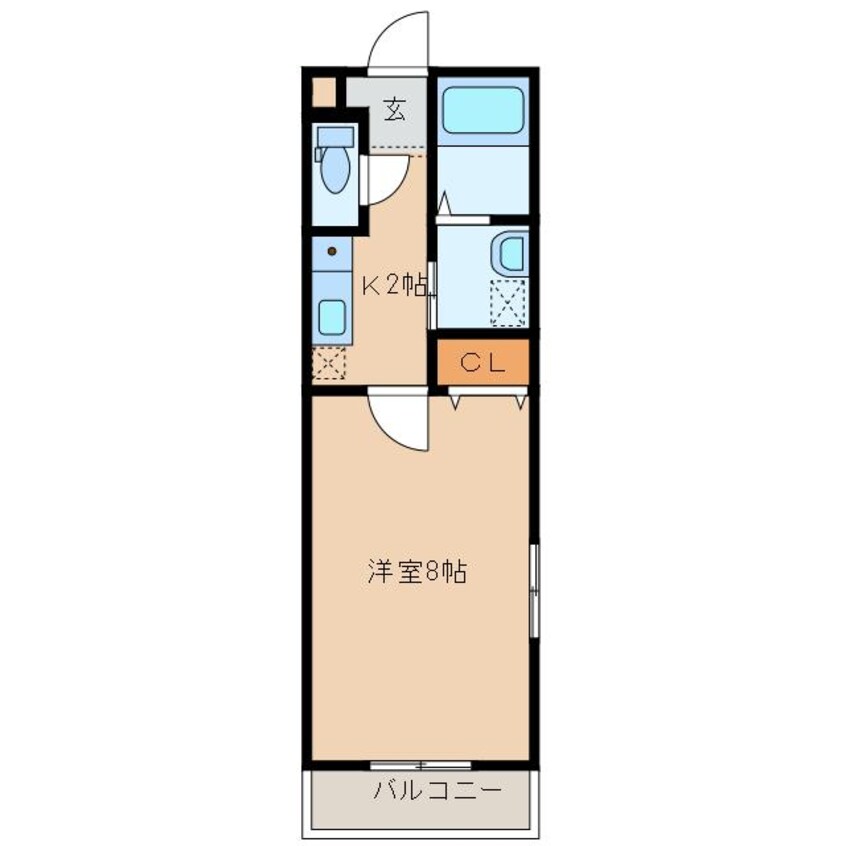 間取図 アイシャイン和多田