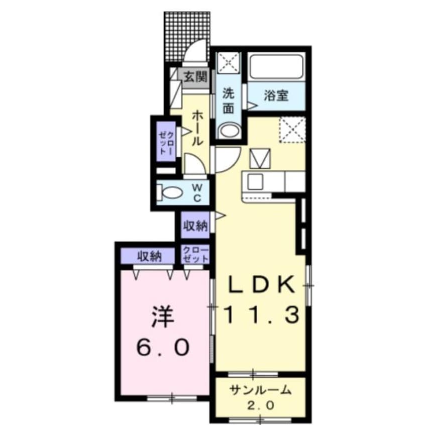 間取図 かがみ CVO 夏