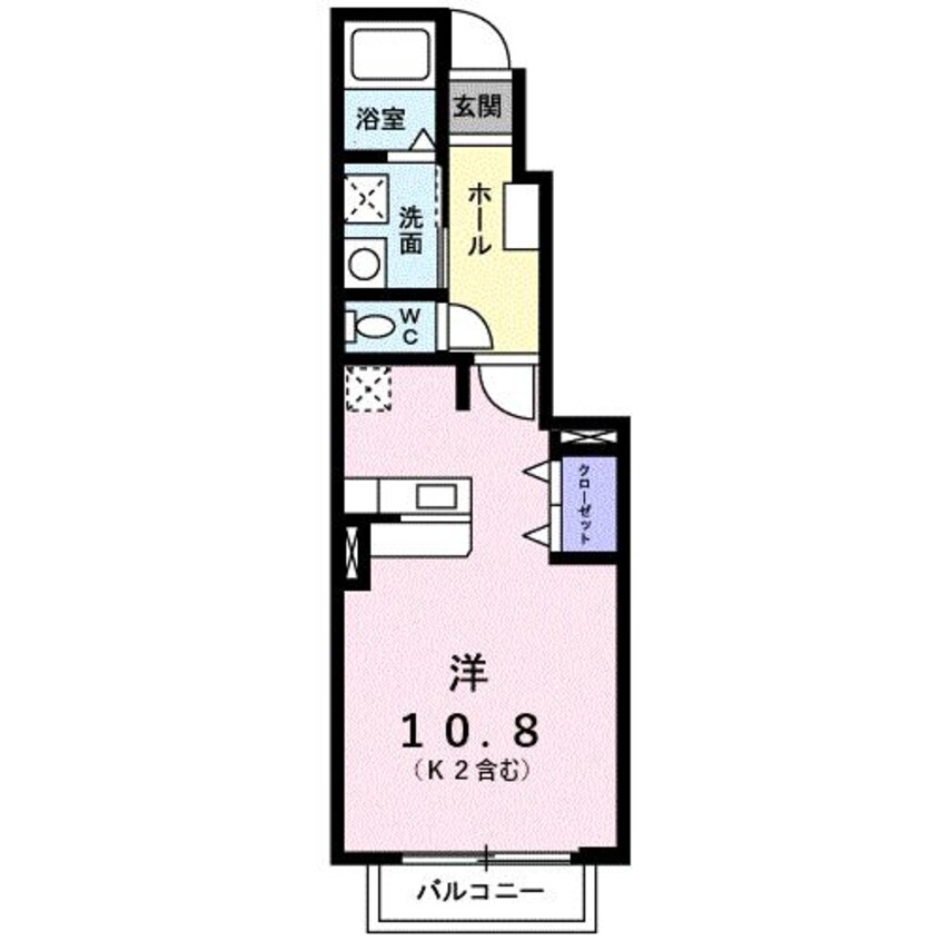 間取図 ライフコート東唐津B