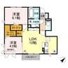 D-Lumius双水 2LDKの間取り