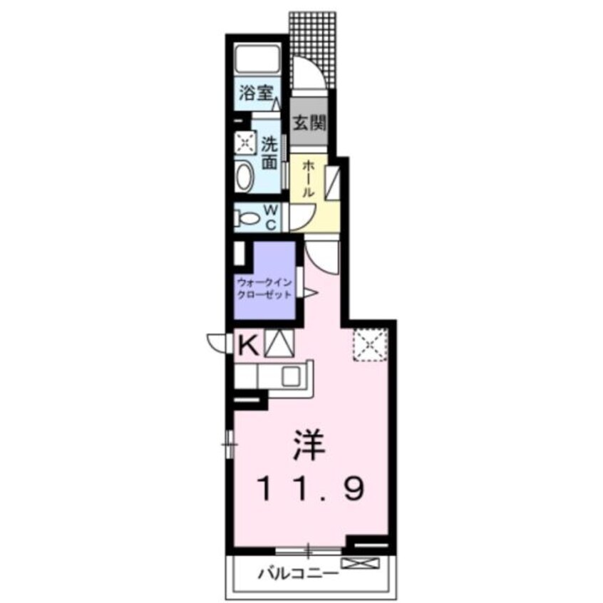 間取図 サンシャイン駅南