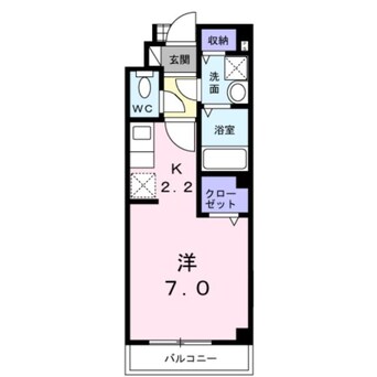 間取図 メビウス鏡Ⅰ番館