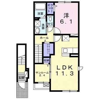 間取図 メビウス鏡Ⅴ
