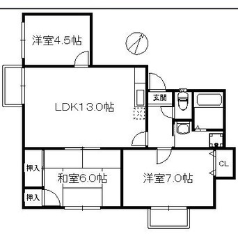 間取図 ポラリス山下町