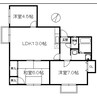 ポラリス山下町 3LDKの間取り