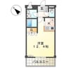 グレイスエクセレンス 1Kの間取り