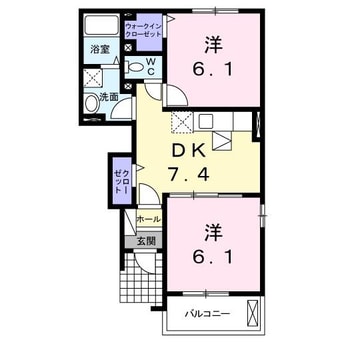 間取図 ローズマリー Ⅱ