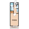 アメリア和多田 1Kの間取り