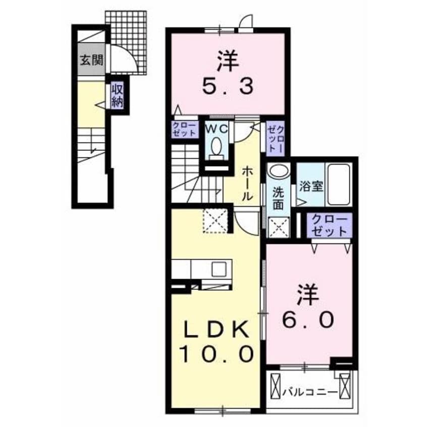 間取図 メゾン 栄宏