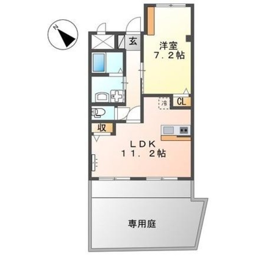間取図 サクセス・KJ