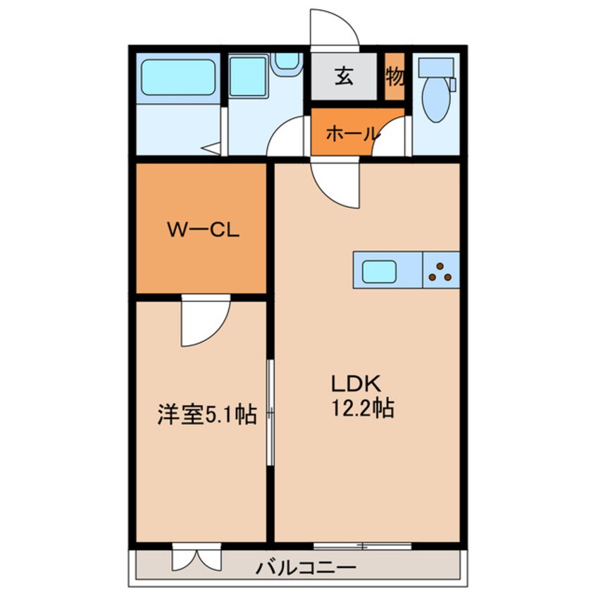 間取図 ユメリア和多田