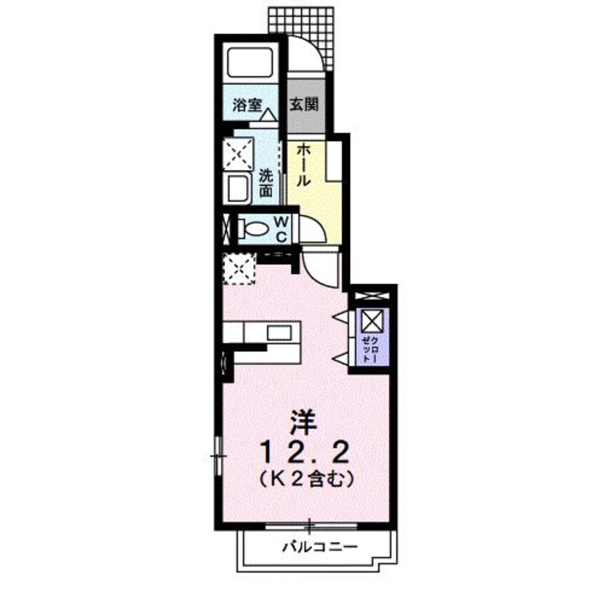 間取図 セントラル スクエア A