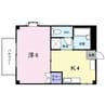 新興ハイムⅠ 1Kの間取り