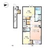 TH館 2LDKの間取り