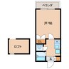 メゾンドＴＡＸ.Ⅱ 1Kの間取り