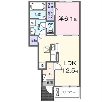 間取図 リシェスＦ