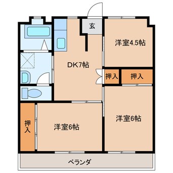 間取図 前田ビル