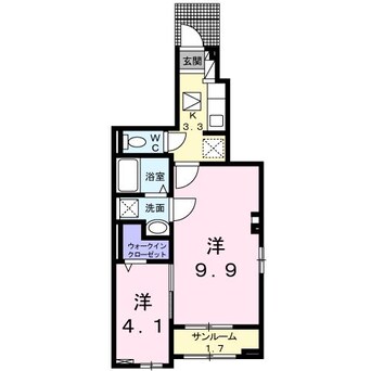 間取図 サリーチェ唐津