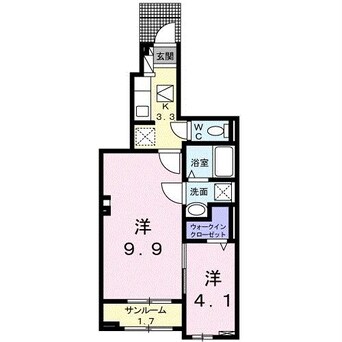 間取図 サリーチェ唐津