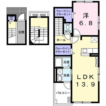 間取図 サリーチェ唐津