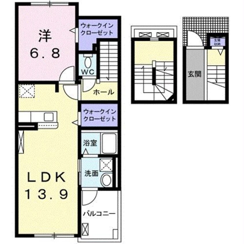 間取図 サリーチェ唐津